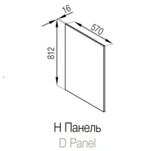 Б'янка Панель/716 нижній модуль