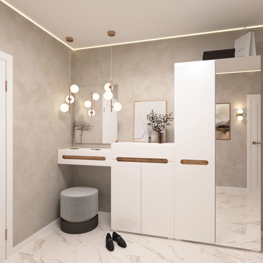 Б'янко сучасний передпокій від фабрики Світ Меблів Україна