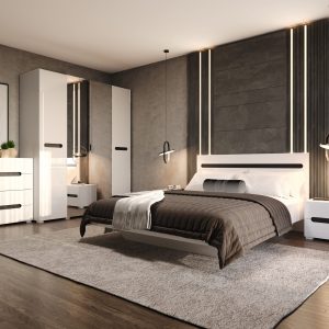 Б'янко сучасні меблі для спальні від фабрики Світ Меблів Україна