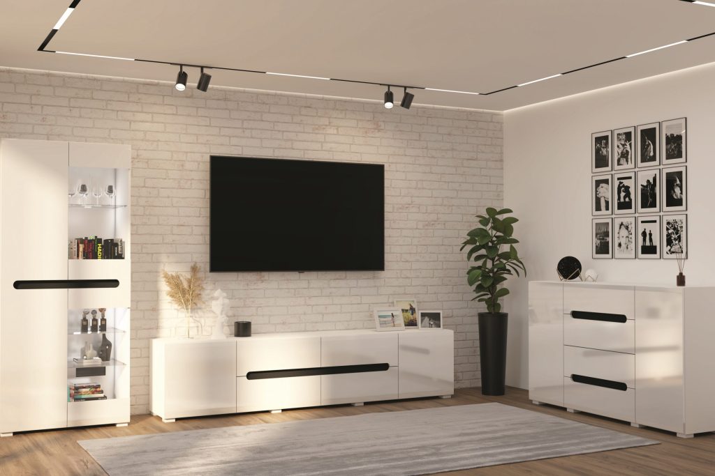 Б'янко сучасна вітальня від фабрики Світ Меблів Україна