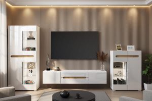 Б'янко сучасна вітальня від фабрики Світ Меблів Україна