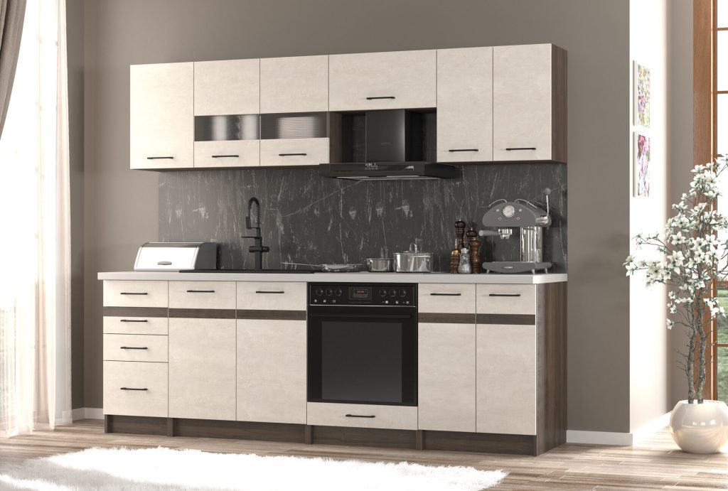 Лівія кухонний гарнітур ДСП від фабрики Мебель Сервіс Україна