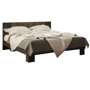 Лілея нова дуб грандж/антрацит, артвуд світлий/антрацит ліжко 160 від фабрики Світ Меблів Україна