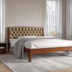 Алекс двоспальне ліжко з масиву дерева від виробника ARBOR DREV