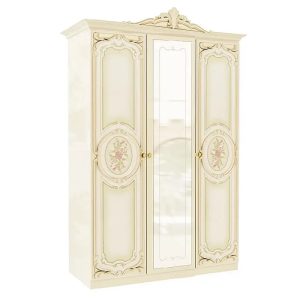 Кармен Нова піно беж тридверна шафа від фабрики Світ Меблів