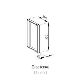 Прованс 50/920 вставка верхній модуль