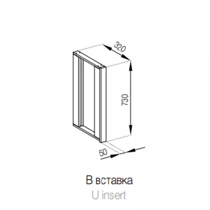 Прованс 50/720 вставка верхній модуль