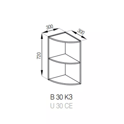 Б'янка 30/720 верхній модуль