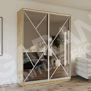 ШК-Г/ХМ-100 дводверна шафа-купе комбінована від Гарант