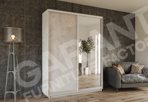 ШК-Д/ДЗ-100 дводверна шафа-купе комбінована від Гарант