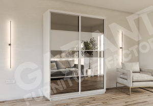 ШК-Д/ДПМ-100 дводверна шафа-купе комбінована від Гарант