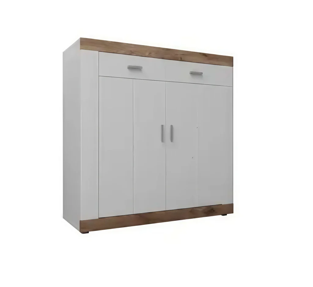 Санторіні комод 100 2Д2Ш білий/дуб вікінг від фабрики СОКМЕ Україна