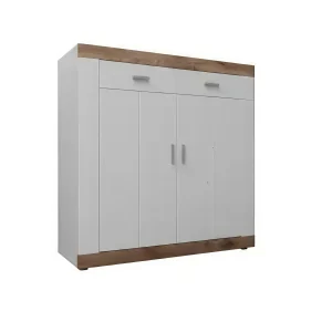 Санторіні комод 100 2Д2Ш білий/дуб вікінг від фабрики СОКМЕ Україна