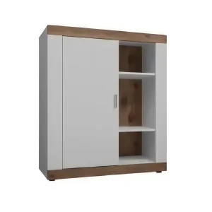 Санторіні комод 1Д білий/дуб вікінг від фабрики СОКМЕ Україна